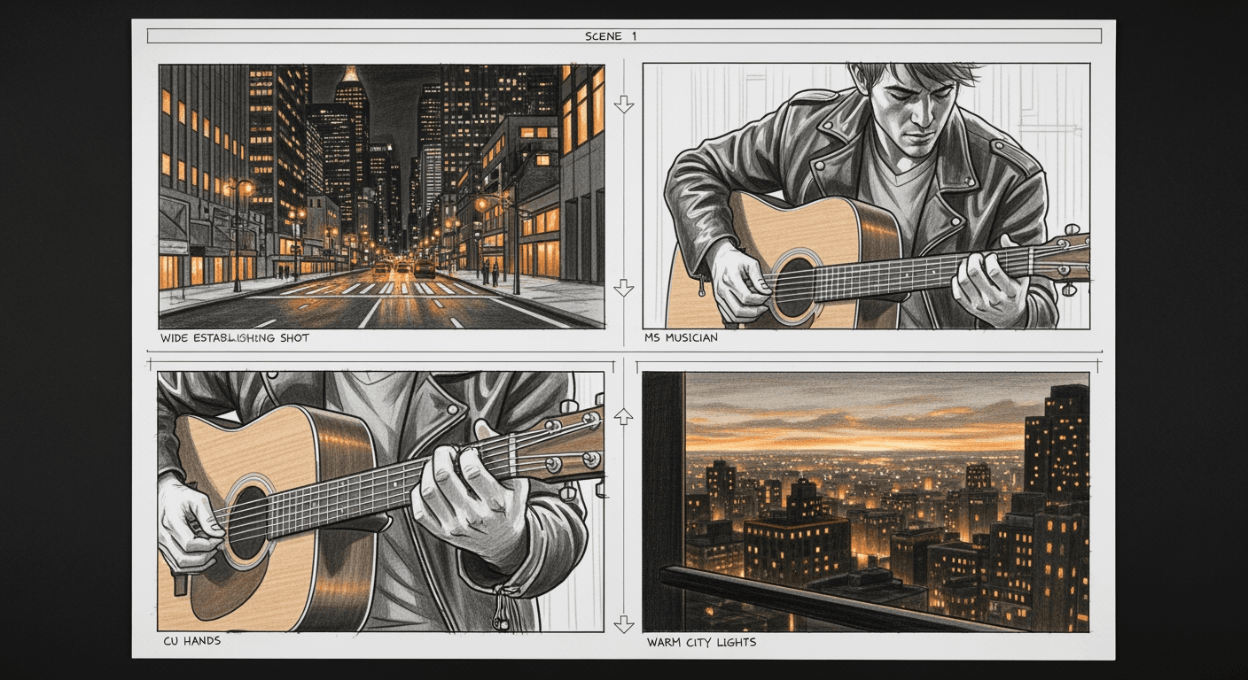 Storyboard stage demo
